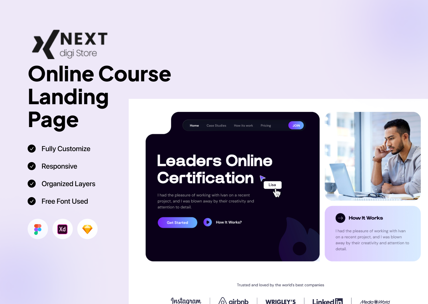 Online Course Landing Page
